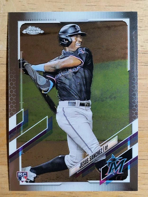 2021 Topps Chrome #101 Jesus Sanchez RC
