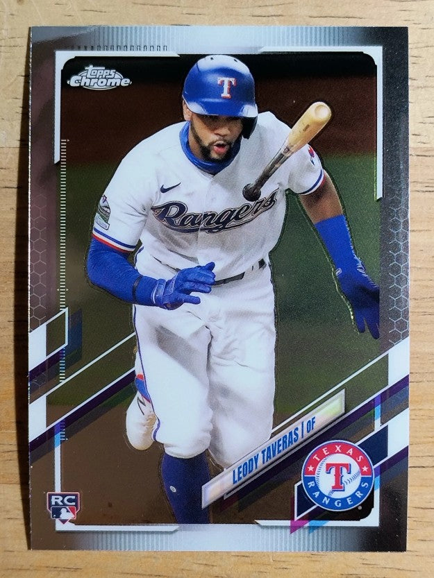 2021 Topps Chrome #146 Leody Taveras RC