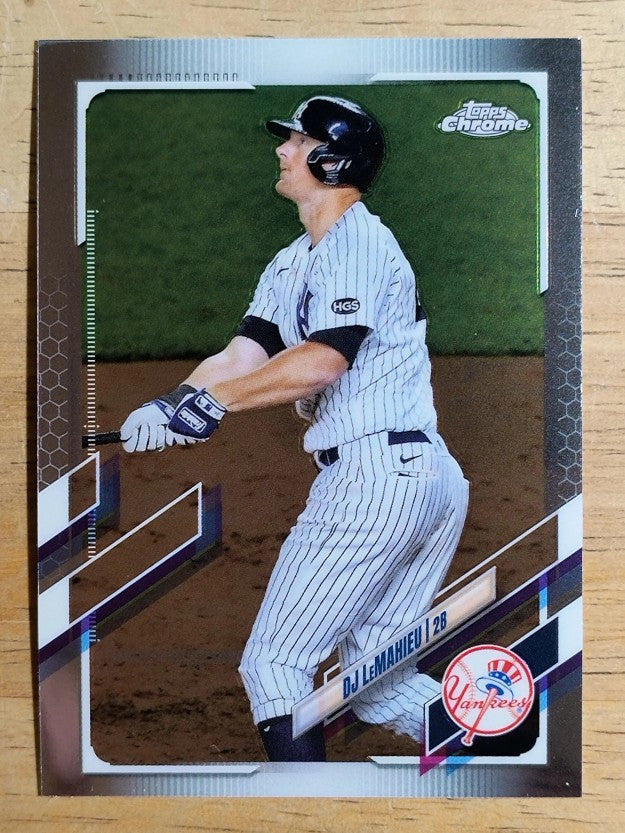2021 Topps Chrome #105 DJ LeMahieu