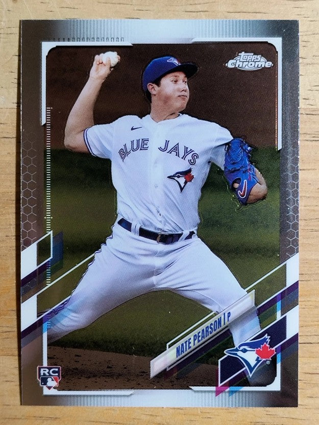 2021 Topps Chrome #136 Nate Pearson RC