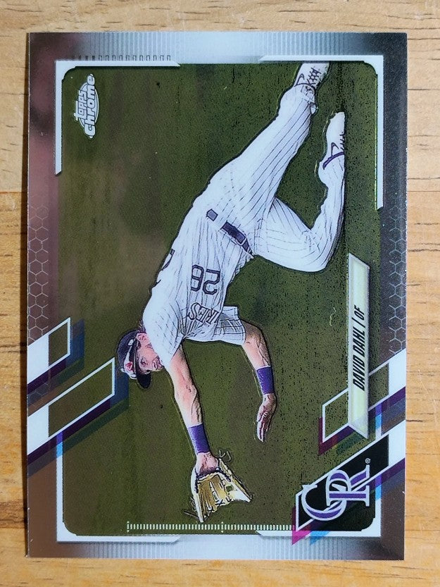 2021 Topps Chrome #179 David Dahl