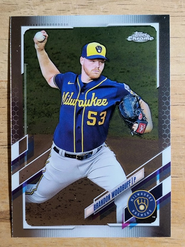 2021 Topps Chrome #192 Brandon Woodruff