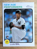 2022 Topps Heritage New Age Performers #NAP21 Luis Gil