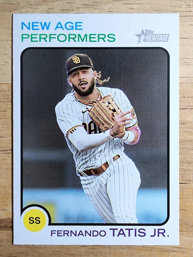 2022 Topps Heritage New Age Performers #NAP8 Fernando Tatis Jr.