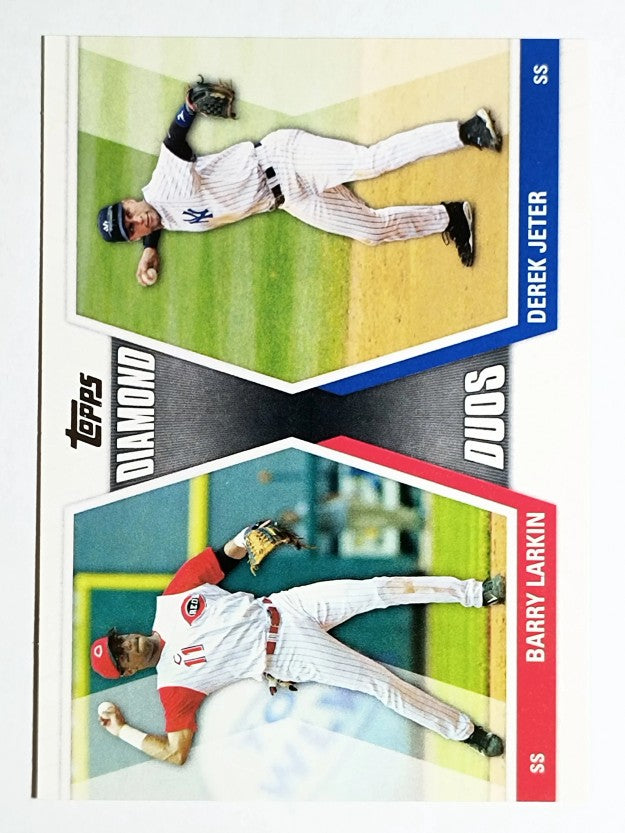 2011 Topps Diamond Duos #LJ Barry Larkin/Derek Jeter
