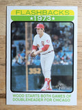 2022 Topps Heritage Baseball Flashbacks #BF13 Wilbur Wood