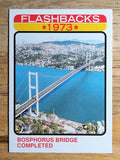 2022 Topps Heritage News Flashbacks #NF9 Bosphorus Bridge Completed
