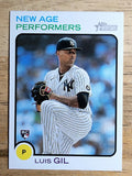 2022 Topps Heritage New Age Performers #NAP21 Luis Gil