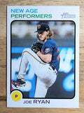 2022 Topps Heritage New Age Performers #NAP18 Joe Ryan