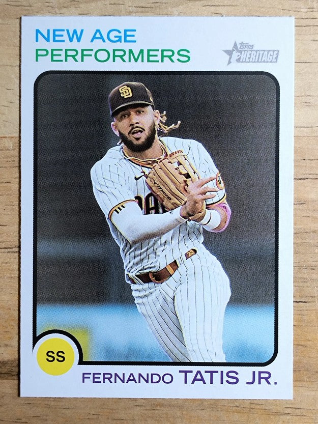 2022 Topps Heritage New Age Performers #NAP8 Fernando Tatis Jr.
