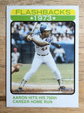 2022 Topps Heritage Baseball Flashbacks #BF9 Hank Aaron
