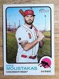 2022 Topps Heritage #4 Mike Moustakas