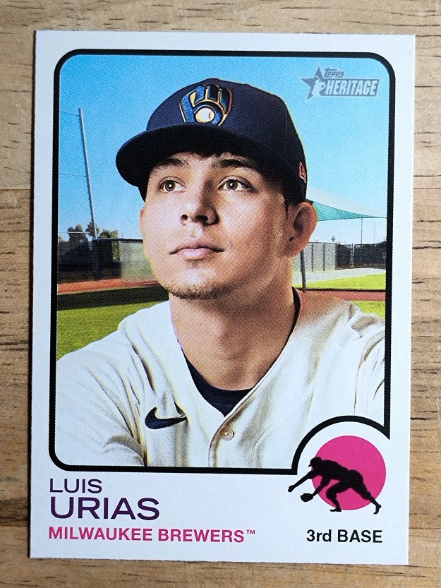 2022 Topps Heritage #7 Luis Urias