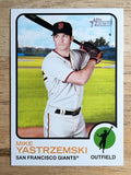 2022 Topps Heritage #11 Mike Yastrzemski