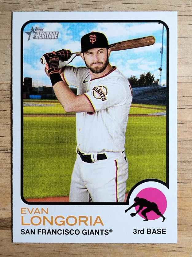 2022 Topps Heritage #14 Evan Longoria