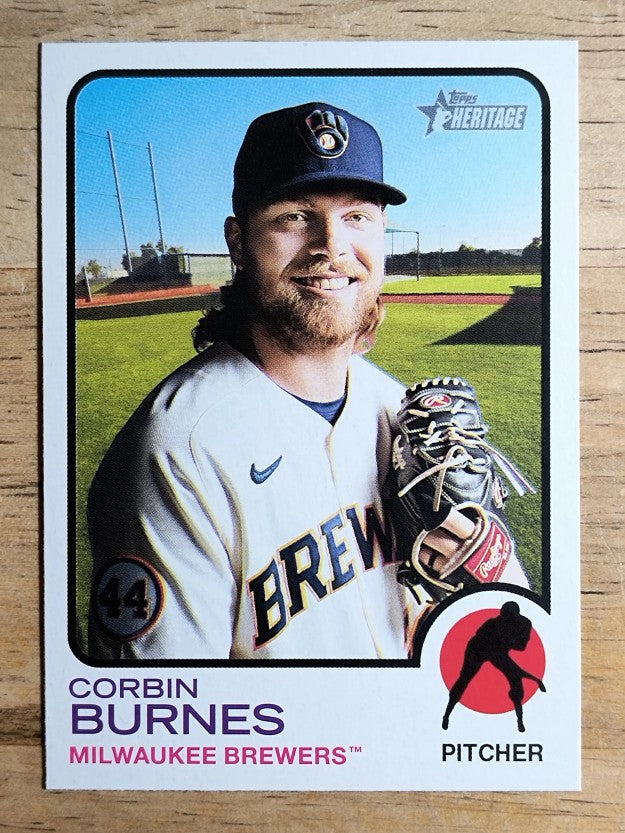 2022 Topps Heritage #15 Corbin Burnes