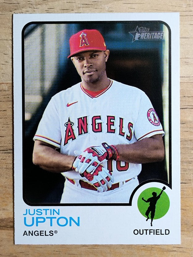 2022 Topps Heritage #17 Justin Upton