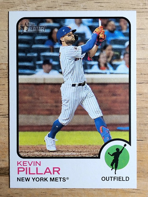 2022 Topps Heritage #18 Kevin Pillar