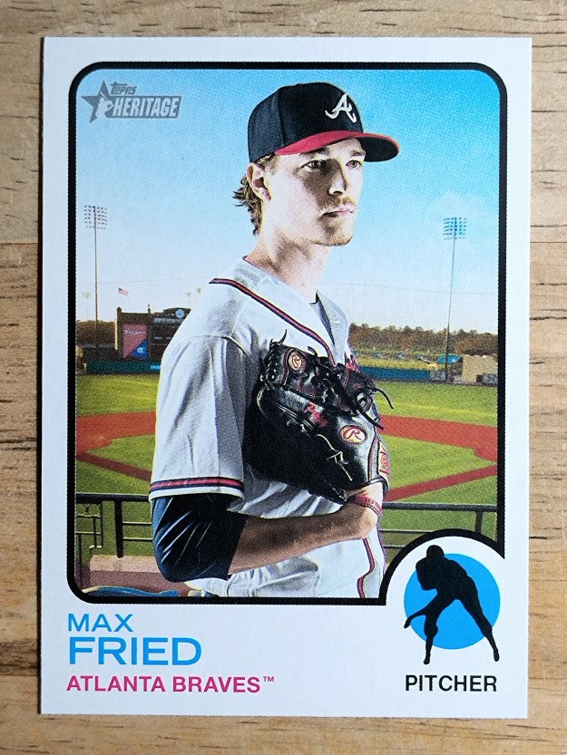2022 Topps Heritage #19 Max Fried