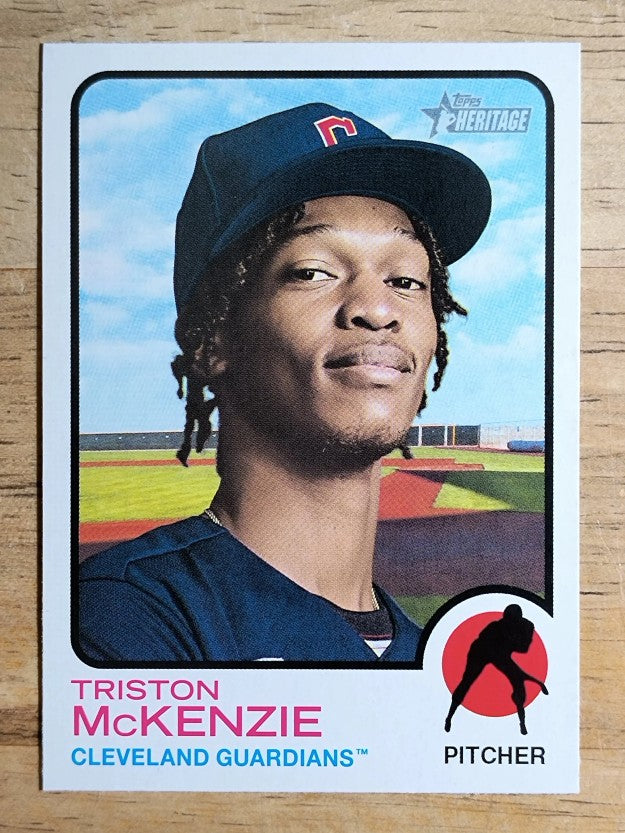 2022 Topps Heritage #20 Triston McKenzie
