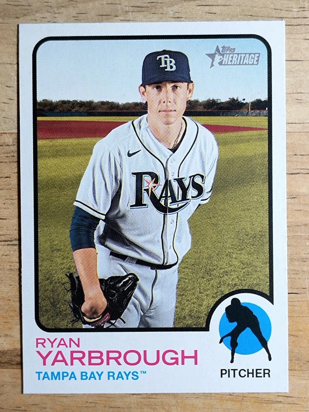 2022 Topps Heritage #23 Ryan Yarbrough