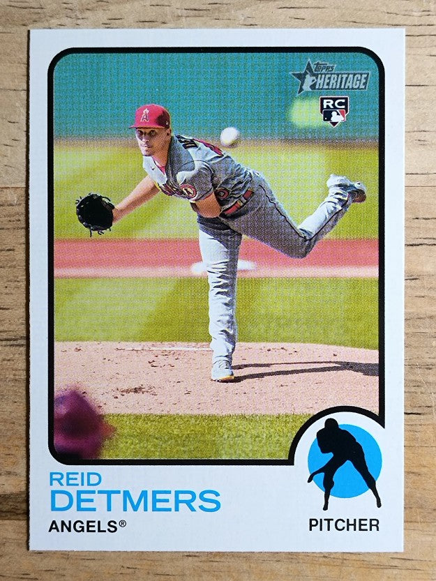 2022 Topps Heritage #24 Reid Detmers