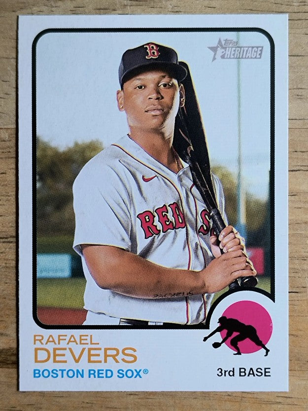 2022 Topps Heritage #34 Rafael Devers