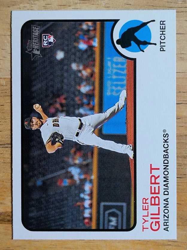 2022 Topps Heritage #36 Tyler Gilbert RC