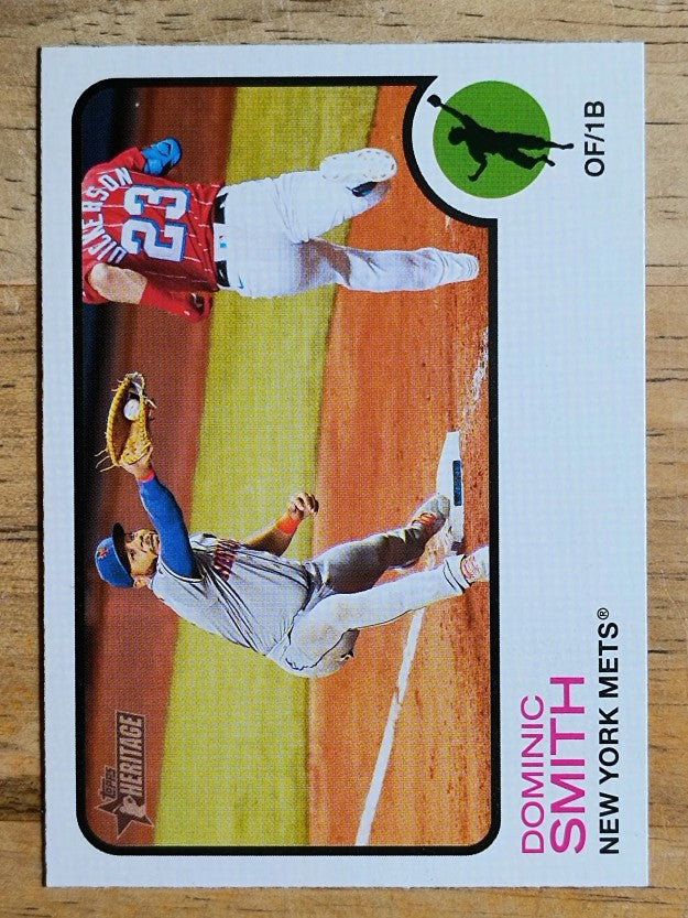 2022 Topps Heritage #40 Dominic Smith