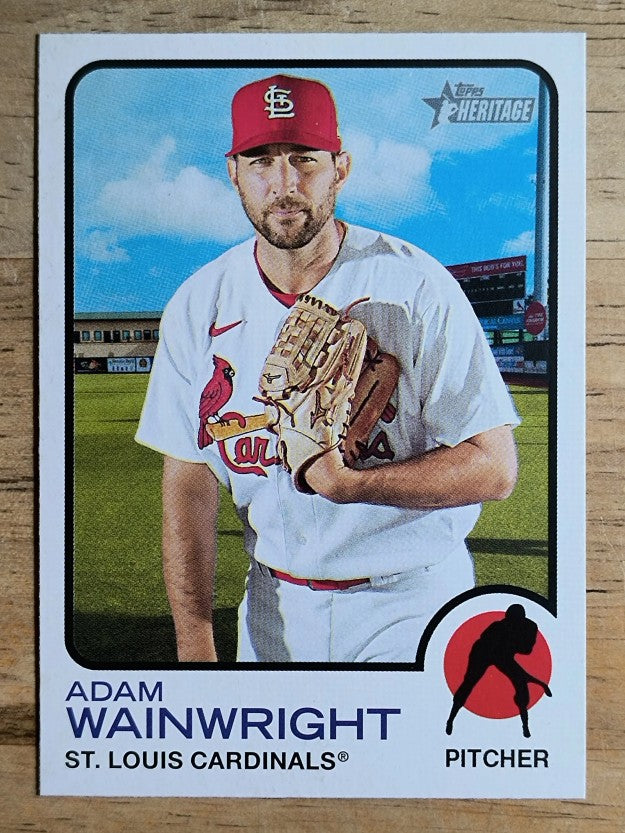 2022 Topps Heritage #42 Adam Wainwright