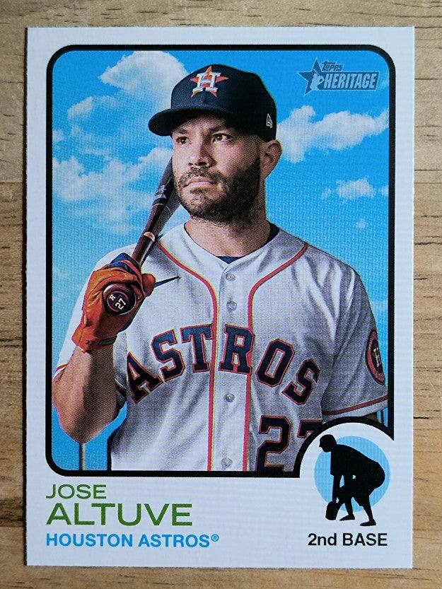 2022 Topps Heritage #43 Jose Altuve