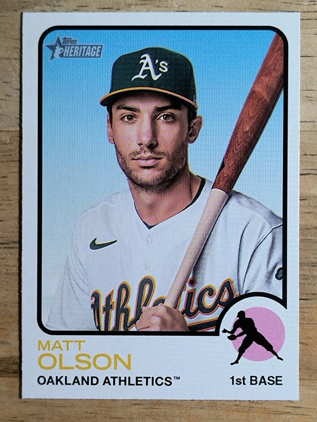 2022 Topps Heritage #48 Matt Olson