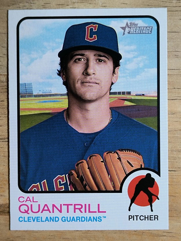 2022 Topps Heritage #51 Cal Quantrill