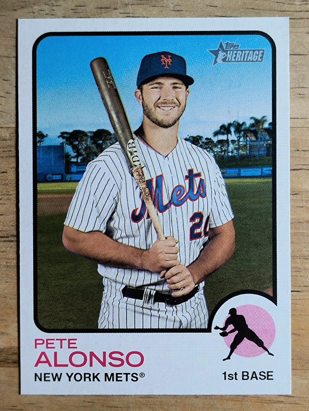 2022 Topps Heritage #54 Pete Alonso