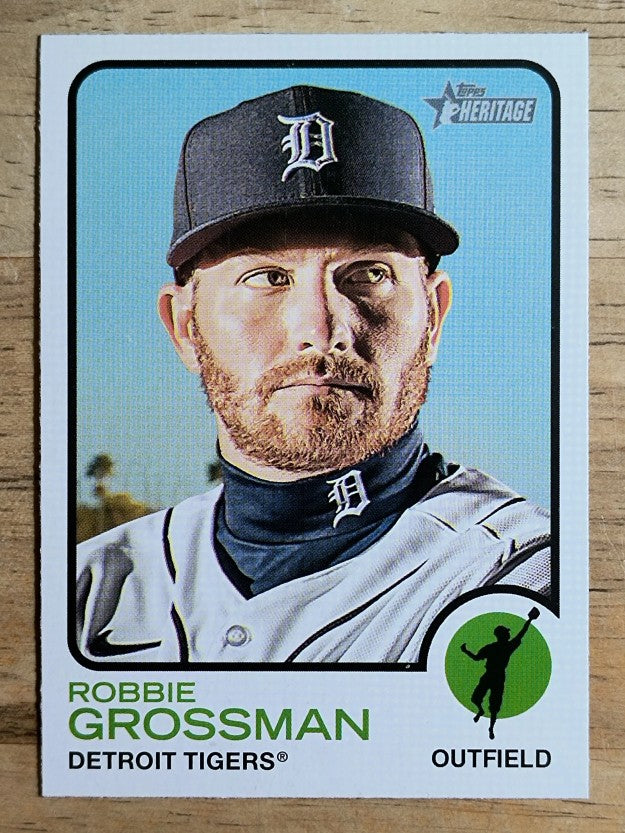 2022 Topps Heritage #58 Robbie Grossman