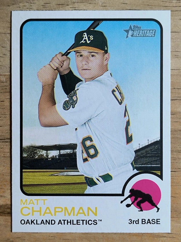 2022 Topps Heritage #59 Matt Chapman