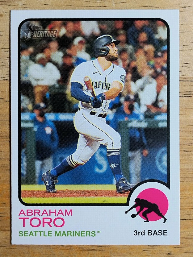 2022 Topps Heritage #74 Abraham Toro