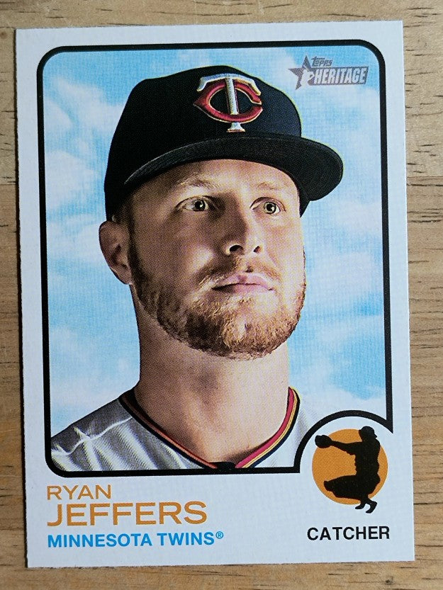 2022 Topps Heritage #76 Ryan Jeffers