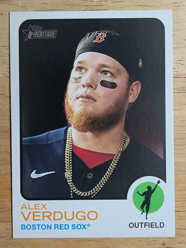 2022 Topps Heritage #81 Alex Verdugo