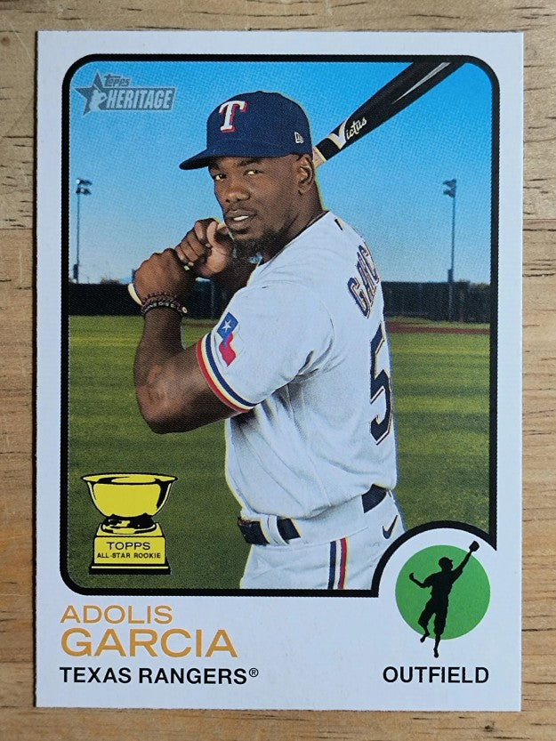 2022 Topps Heritage #83 Adolis Garcia