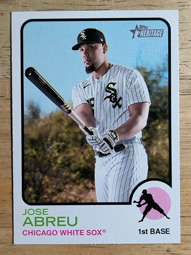 2022 Topps Heritage #84 Jose Abreu