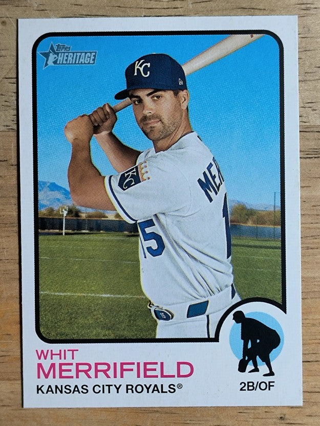 2022 Topps Heritage #89 Whit Merrifield