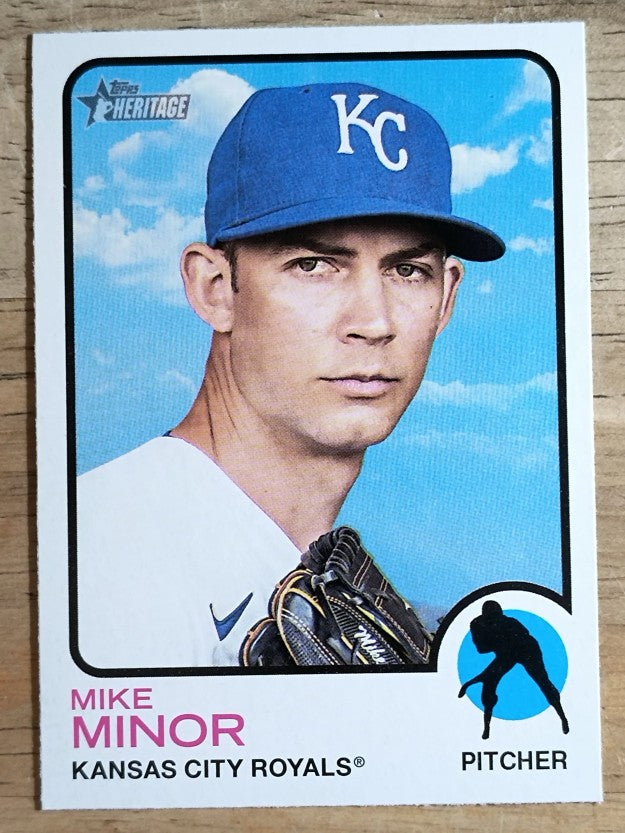 2022 Topps Heritage #102 Mike Minor