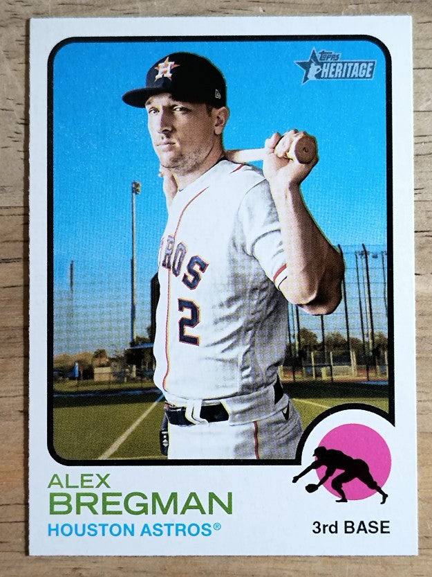 2022 Topps Heritage #104 Alex Bregman
