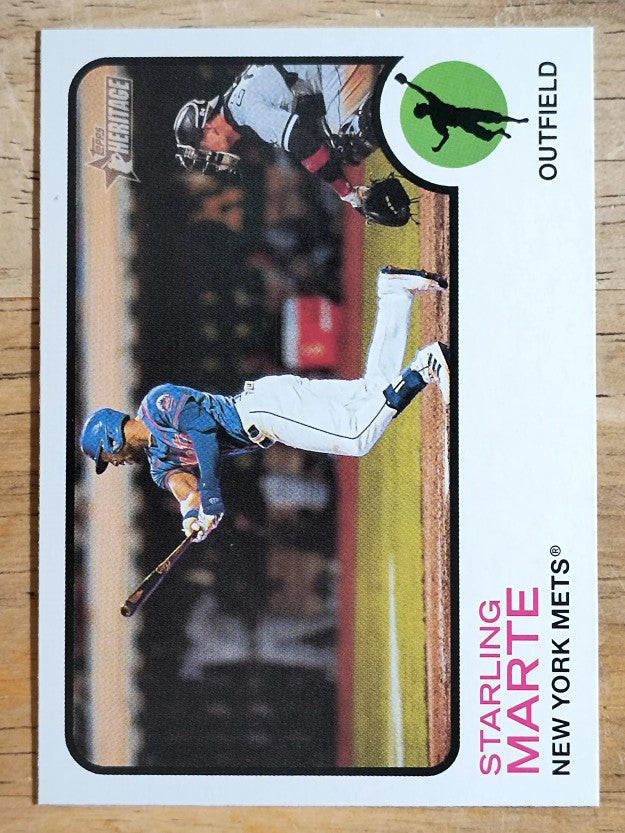 2022 Topps Heritage #106 Starling Marte
