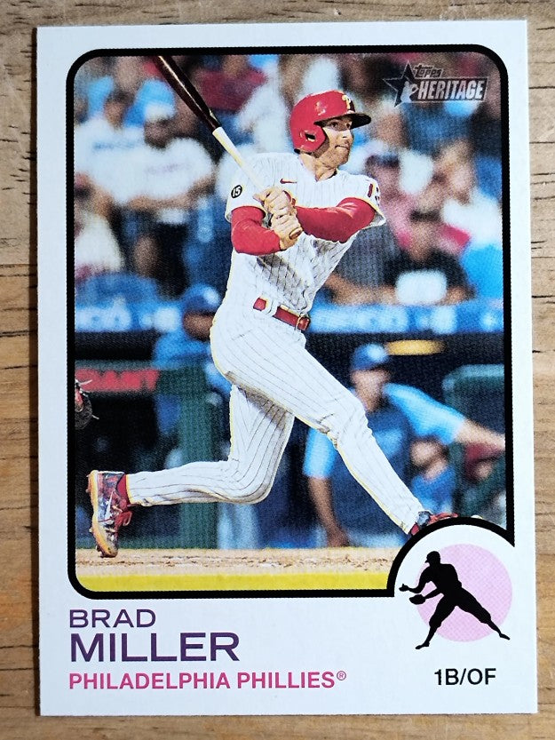 2022 Topps Heritage #108 Brad Miller