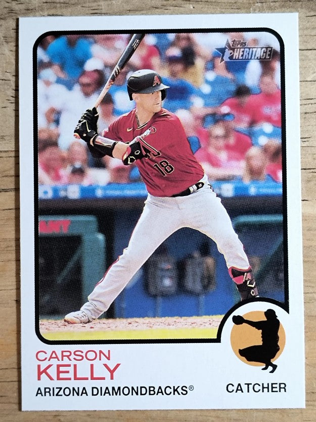 2022 Topps Heritage #109 Carson Kelly