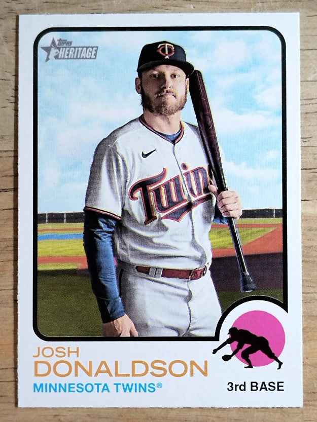 2022 Topps Heritage #110 Josh Donaldson