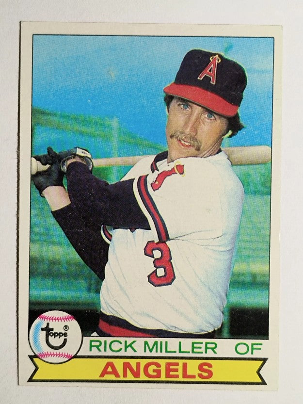 1979 Topps #654 Rick Miller (VGEX)