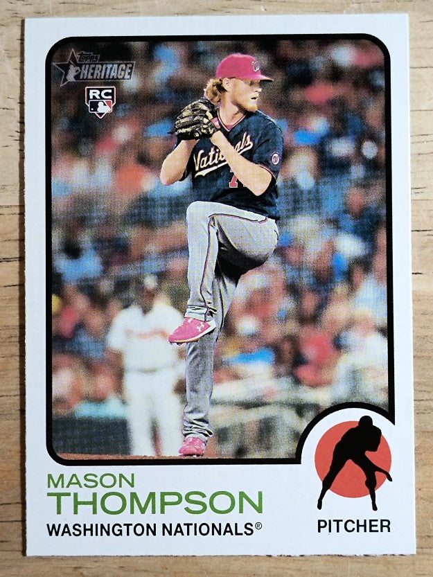 2022 Topps Heritage #113 Mason Thompson RC